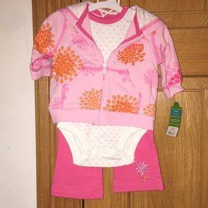 NWT 3-piece set just one you made by Carter’s for 3 months old baby girl